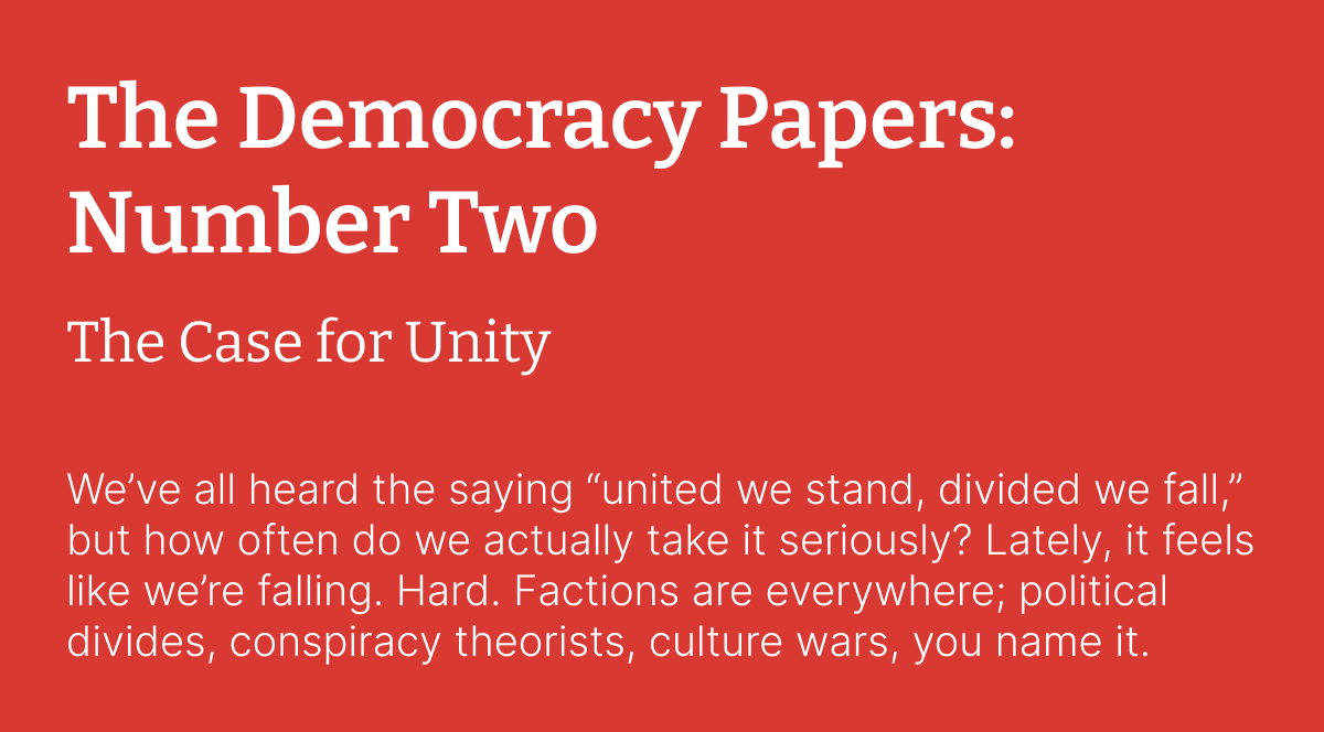 The Democracy Papers: Number Two